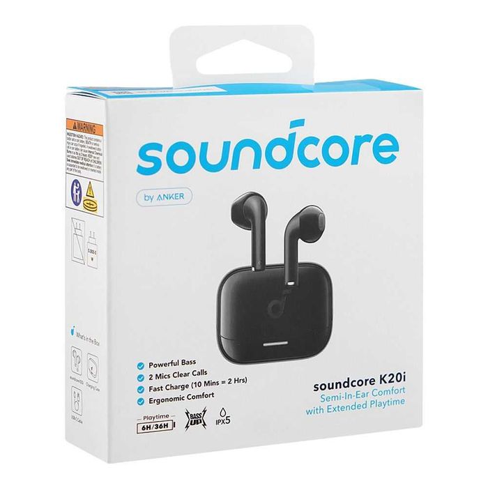 Anker Soundcore K20i – беспроводные TWS-наушники 36ч. Есть доставка
