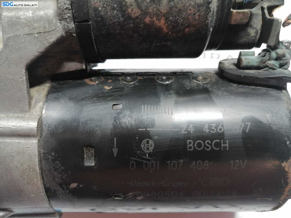 Electromotor cu 9 Dinti Opel Corsa C 1.0 2000 - 2006 Cod 0001107408 24436877 [B3293]