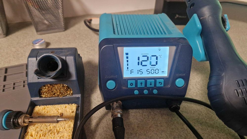 Letcon si suflantă aer cald Bakon Bk881 - 650W + suflantă rezervă