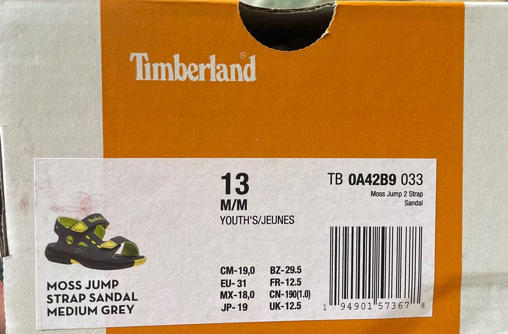 Детски сандали Timberland, 31ви номер