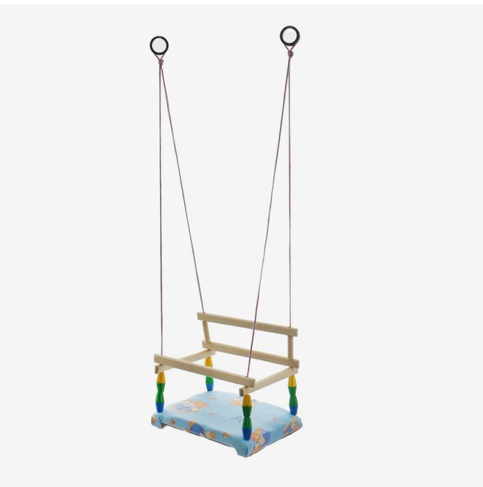 Качеля повесная выдердивает до 35 кг