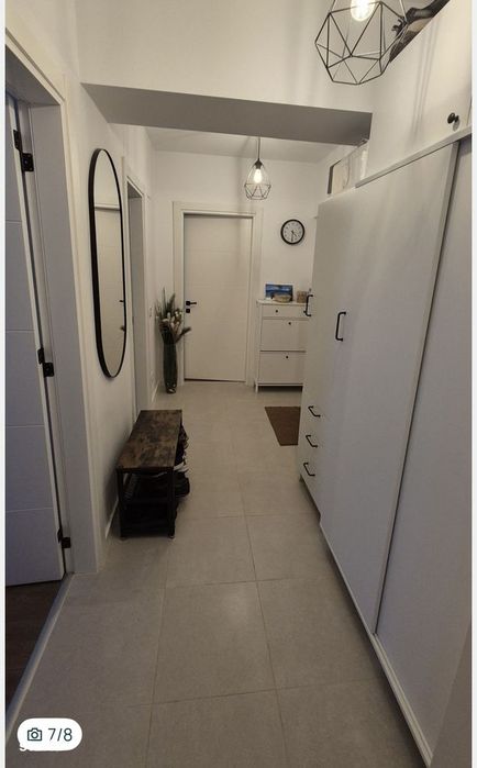 Apartament de 2 camere cu terasă și mobilier complet