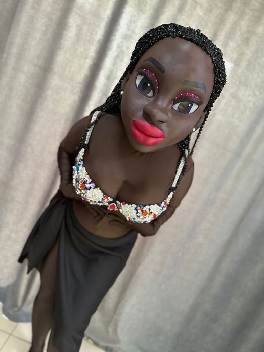 Ростовые куклы 18+ Мулатка стрипкуклы