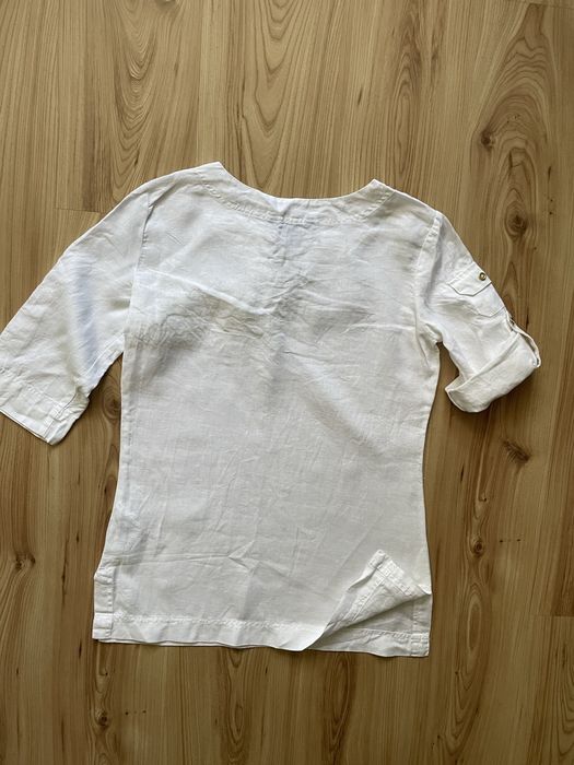 TOMMY HILFIGER / дамска ленена риза S