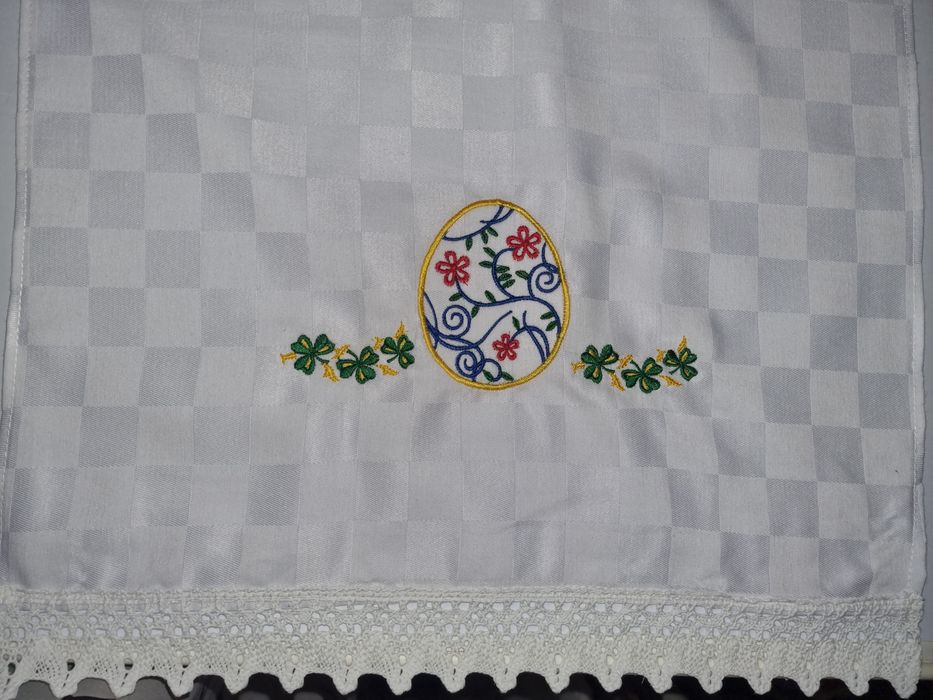 Prosop Paște brodat 40x80 cm, model religios