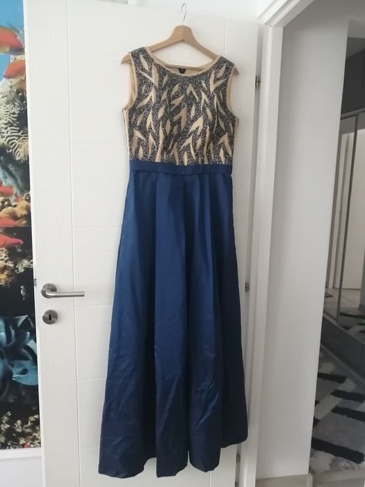 Rochie nașa din tafta