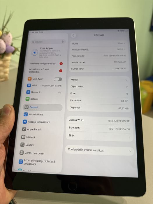 Vand apple Ipad 9
