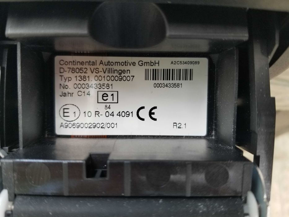 Тахограф 12V и датчик  за Мерцедес и други мпс без Ивеко