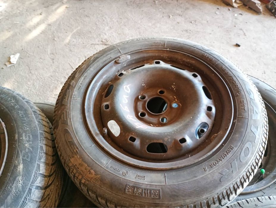 165/70 r 14 гуми с джанти Шкода Фабия