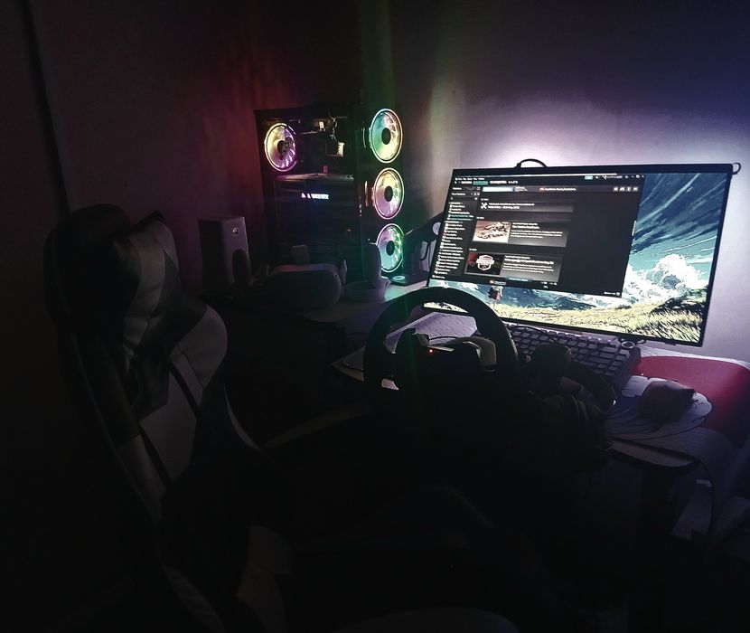 Продам игровой руль swen900