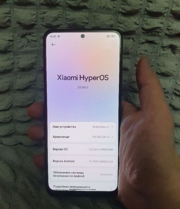 Xiaomi Redmi Note 12 8/128GB Black Igravoy Original Holati Ideal Zor