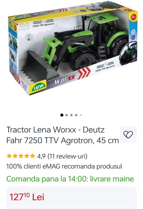 Tractor Lena Worxx Deutz