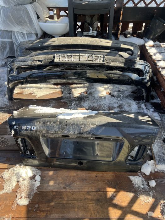 Крышка багажника w210