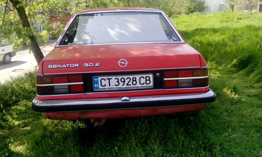 Opel senator 3.0E A1+ 1982 ретро retro
