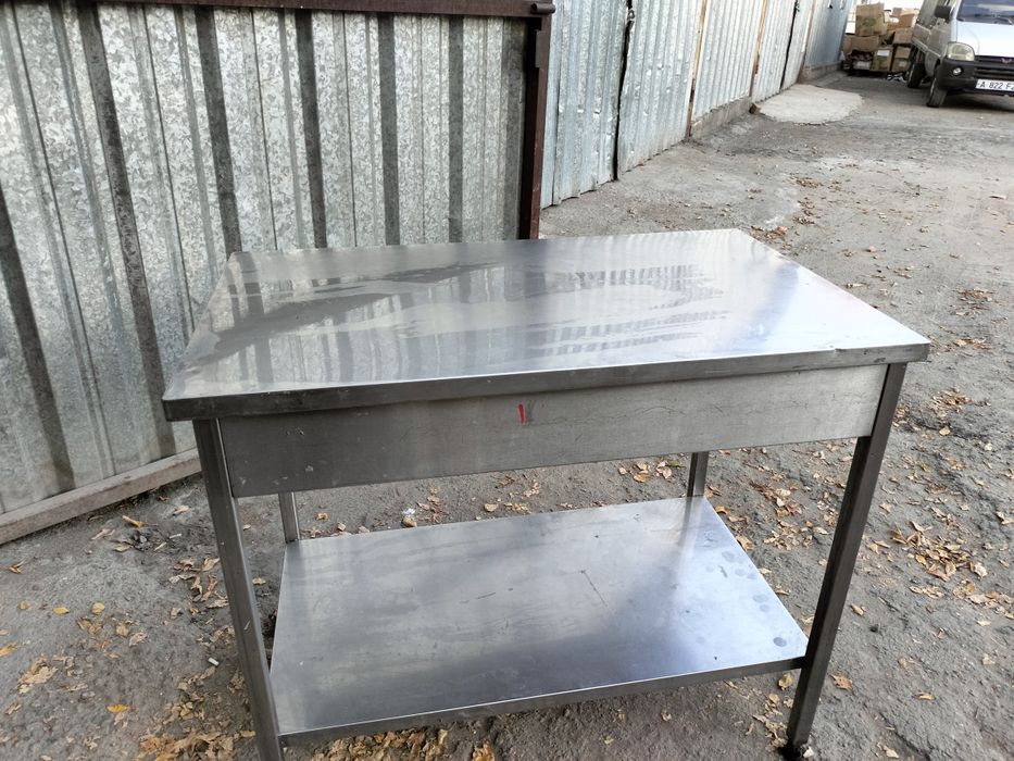 Стол из нержавейки