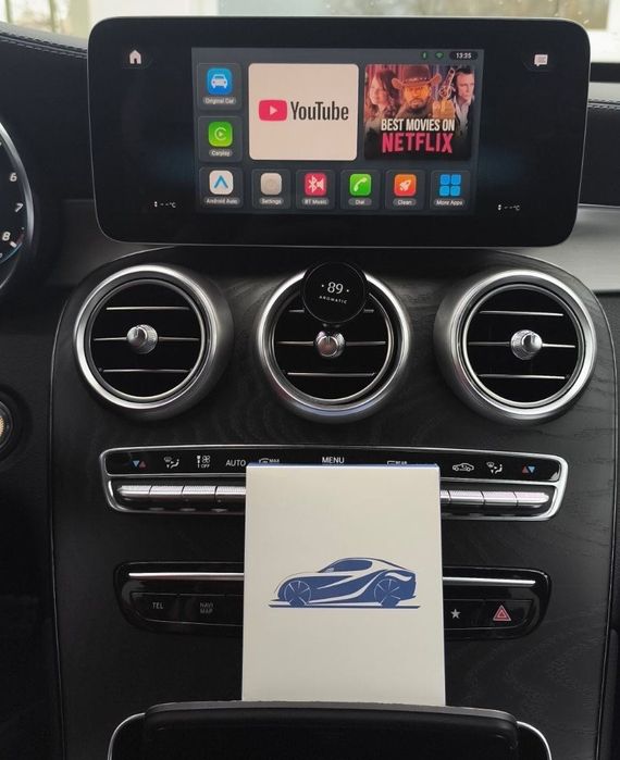 TV Box адаптер-Телевизия, Ютуб, безжичен CarPlay / AndroidAuto