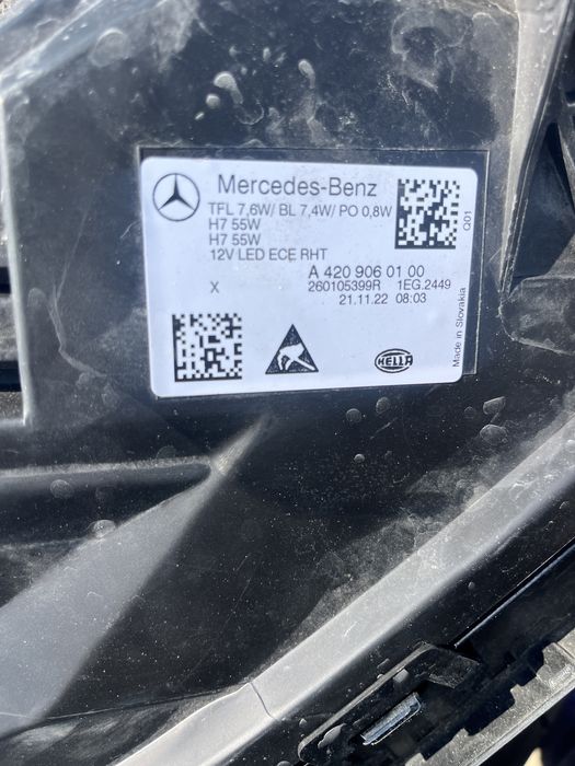Фар Mercedes GLC X253
