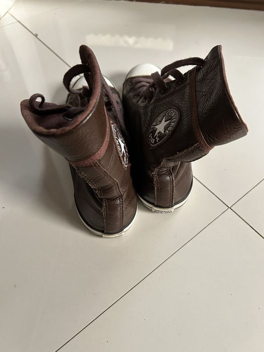 Vand converse din piele maro marimea40