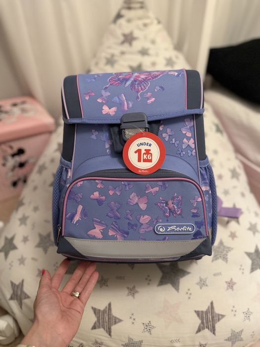 Set Ghiozdan Herlitz Loop Plus, cu penar si saculet NOI cu eticheta