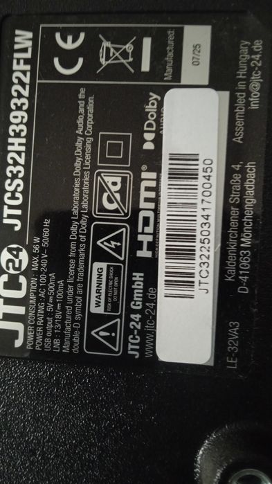 Vând plasmă smart Jtc 24