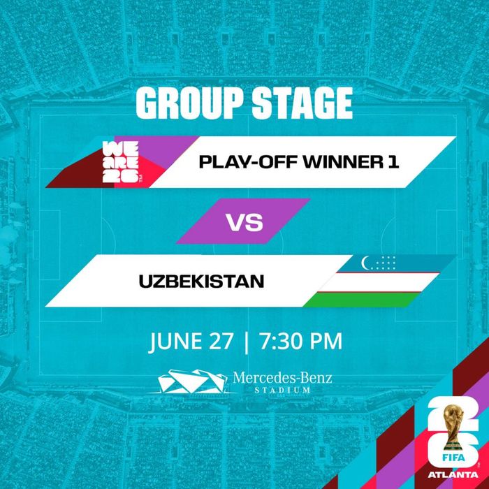 Futbol jahon chempionati 2026 uchun chiptalar