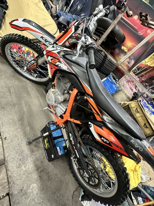 Мотоцикл Эндуро kayo k2 срочно