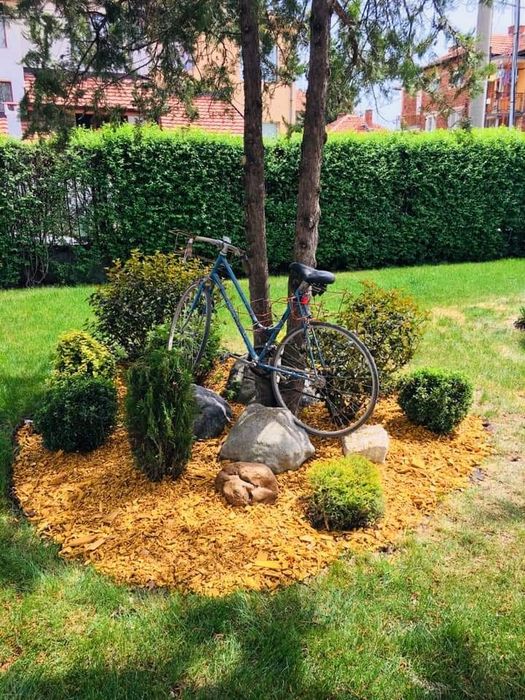 Цветен дървесен мулч 60 литла