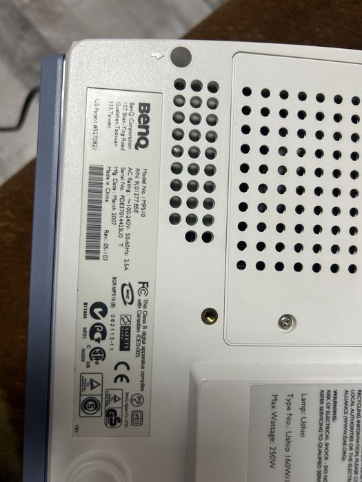 Video proiector BenQ MP510