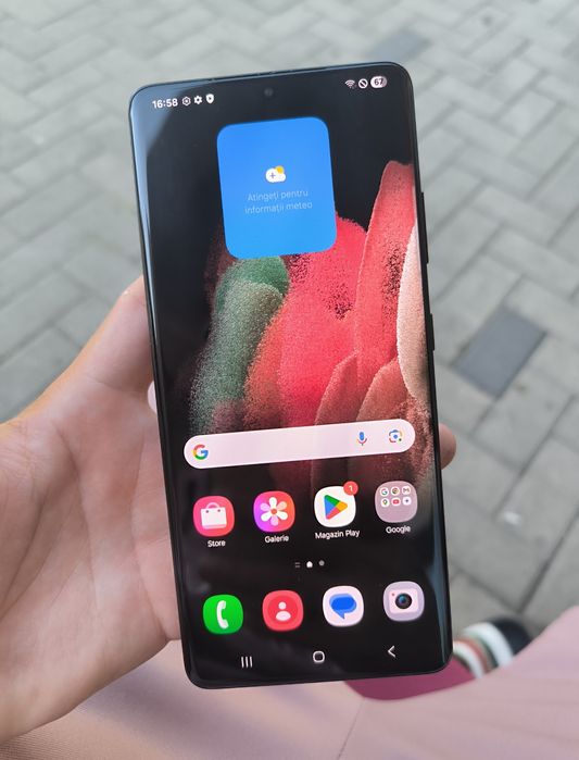 Samsung S21 Ultra 5G Black, 12+12 (24) GB RAM