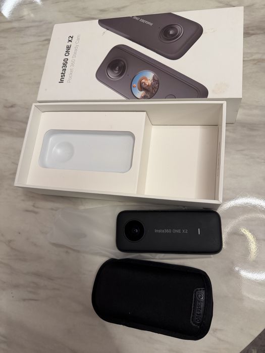 Insta360 X2 camera actiune, moto, ski, snowboard