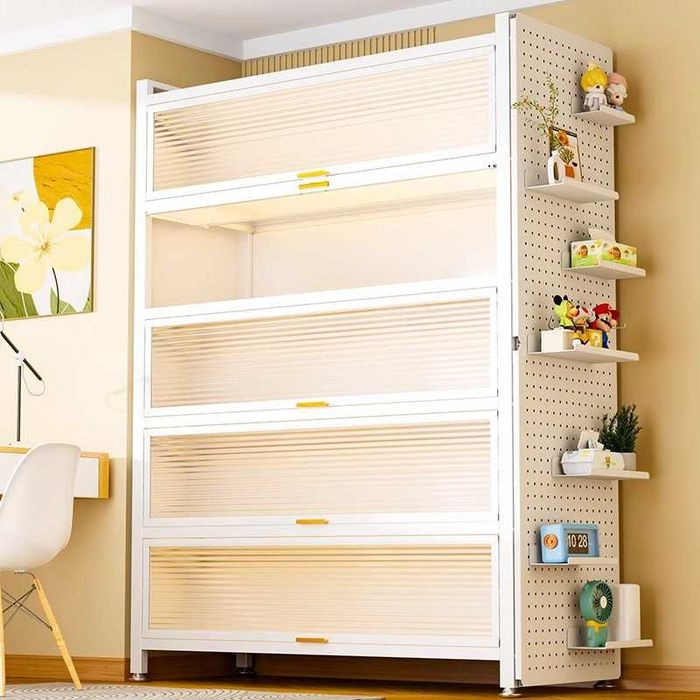 Kitob uchun saqlash shkafi / Ko‘p qavatli metall kitob shkafi