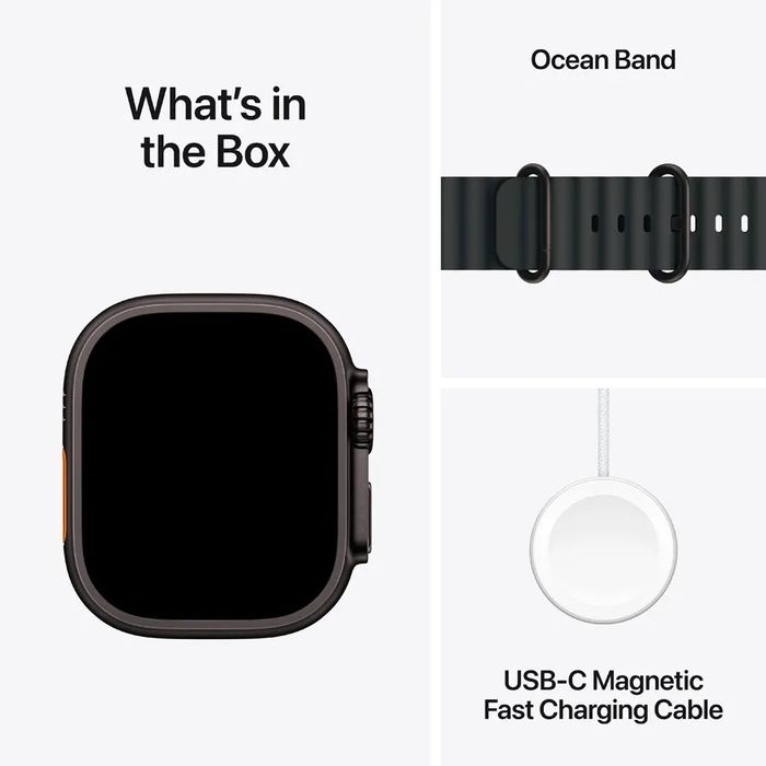 Apple Watch Ultra 3 49mm Black Titanium ocean band новый new