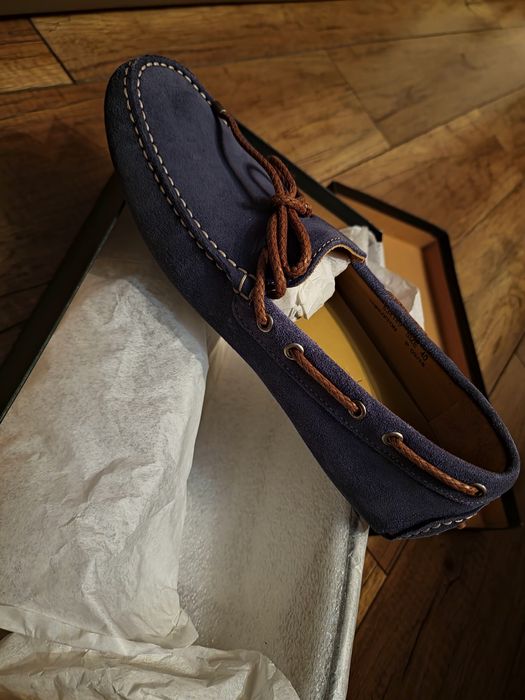 Loake Lifestyle Blue Suede