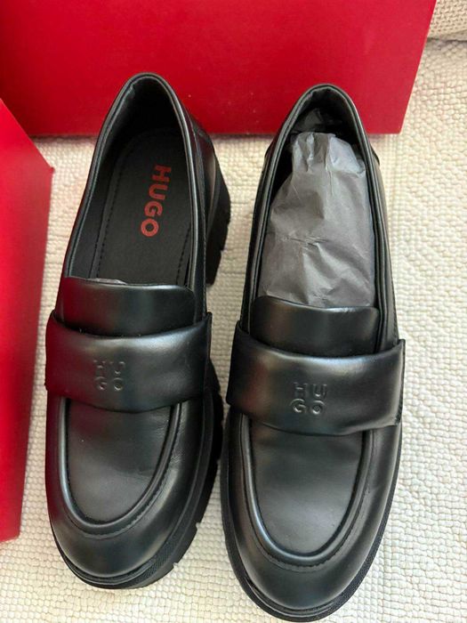 Hugo Boss лоуфъри с дебела подметка нови оригинални