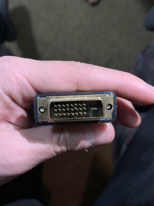 DVI-D на VGA переходник