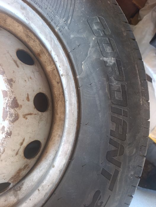 Шины с железными дисками 215/70R16