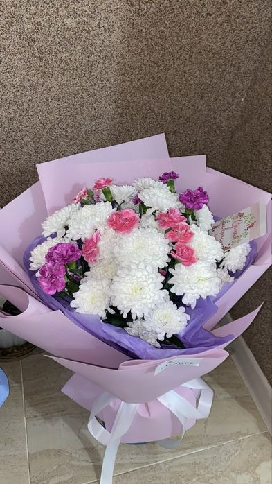 Букет цветов свежие