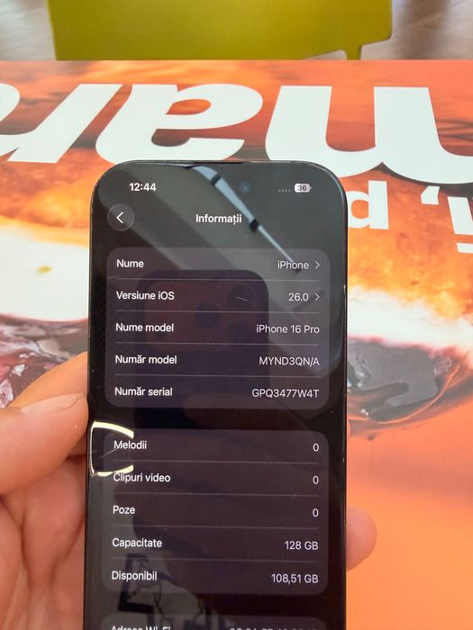 Iphone 16Pro 128Gb