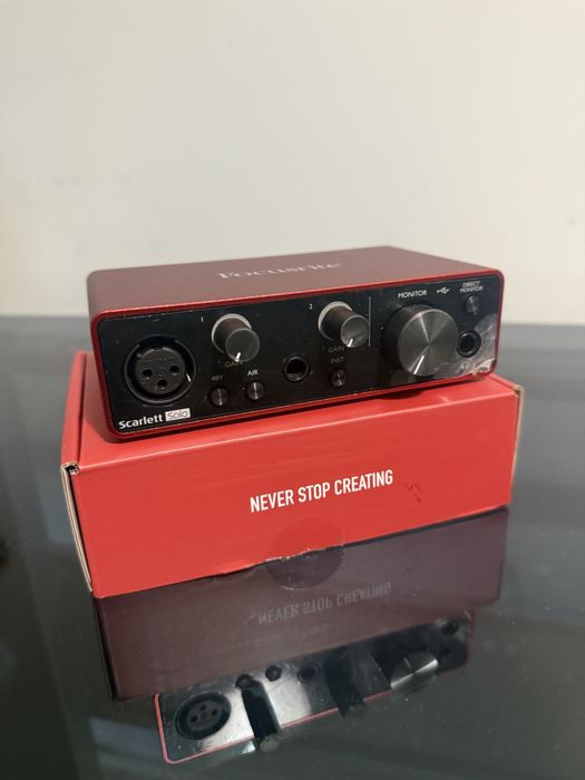Interfata audio Focusrite Scarlett Solo