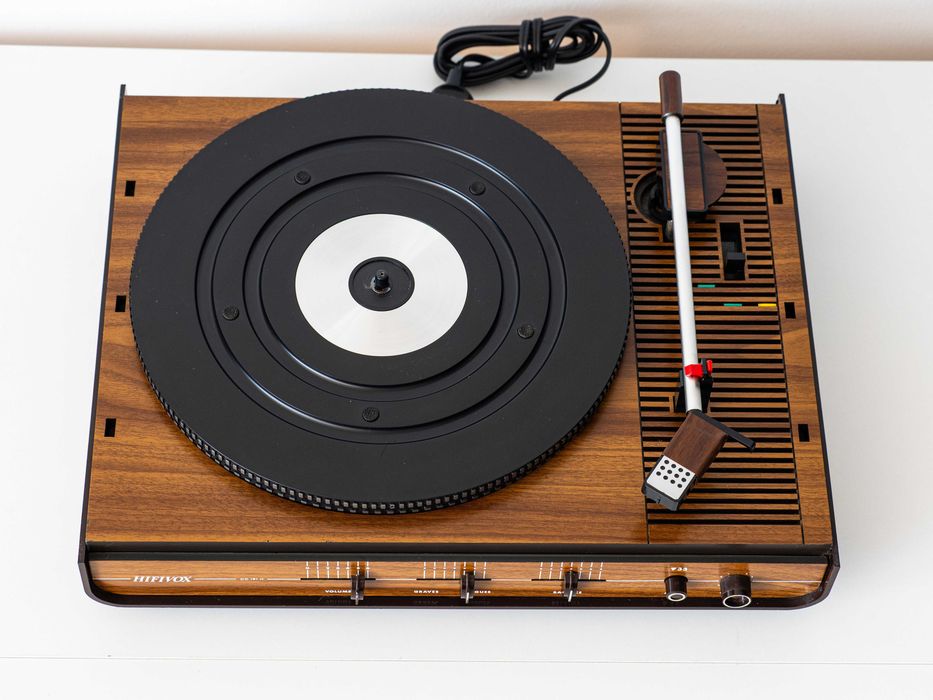 Pickup vintage HIFIVOX CC 191 H (cu amplificare proprie), Boxe PHILIPS 22RH421/11Z, 4ohm, 10 W