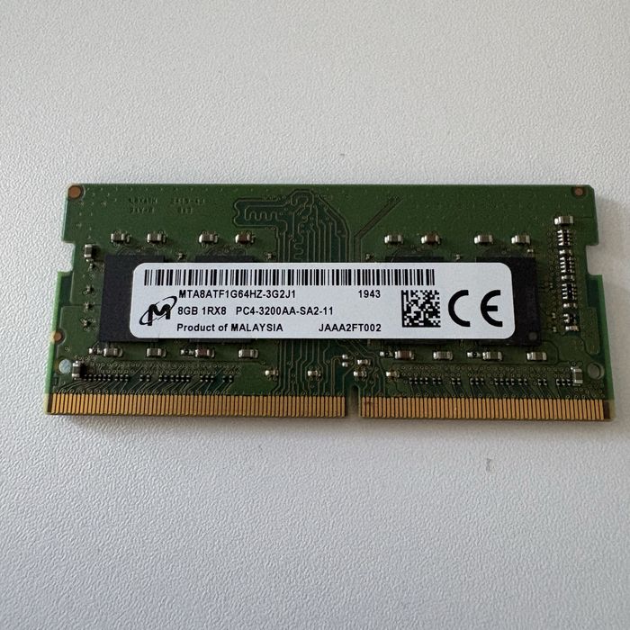 ОЗУ SD-DIMM DDR4 8ГБ 3200Mhz micron