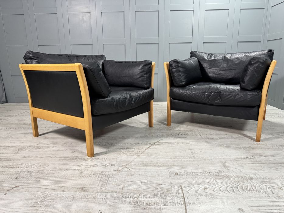 Кожени датски кресла - фотьойли Д1141