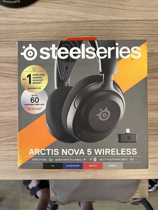 Casti wireless steelseries nova 5 wireless
