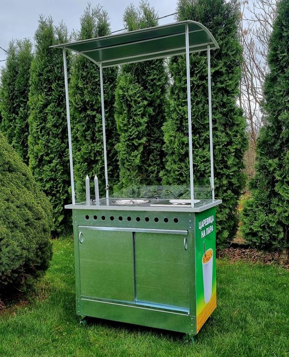 НОВА комбинирана количка за царевица на пара и хот-дог на ГАЗ