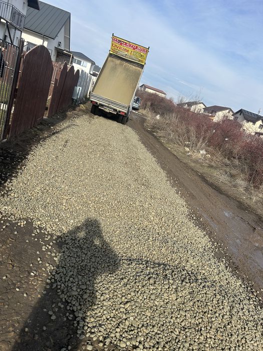Piatra de drum/NISIP/balast/moloz/piatra de parcare/beton concasat/18 mc / 4 mc --bragadiru-clinceni-domnesti-magurele-varteju-ciorogarla-bucuresti/
