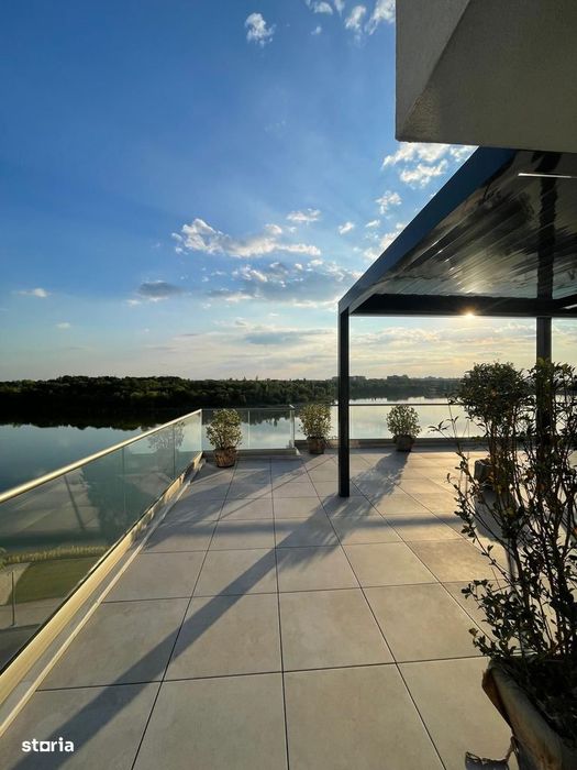 Penthouse pe malul lacului- Lebada Lake Residence- 2 parcari  subteran
