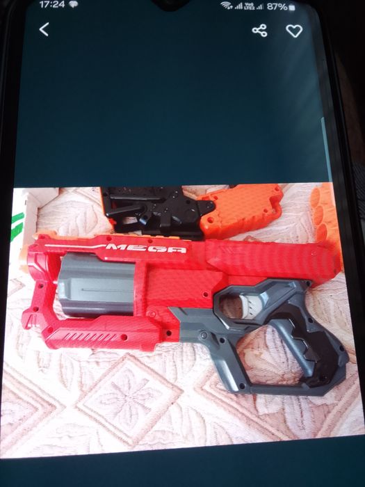 Продам детское оружие с пульками.