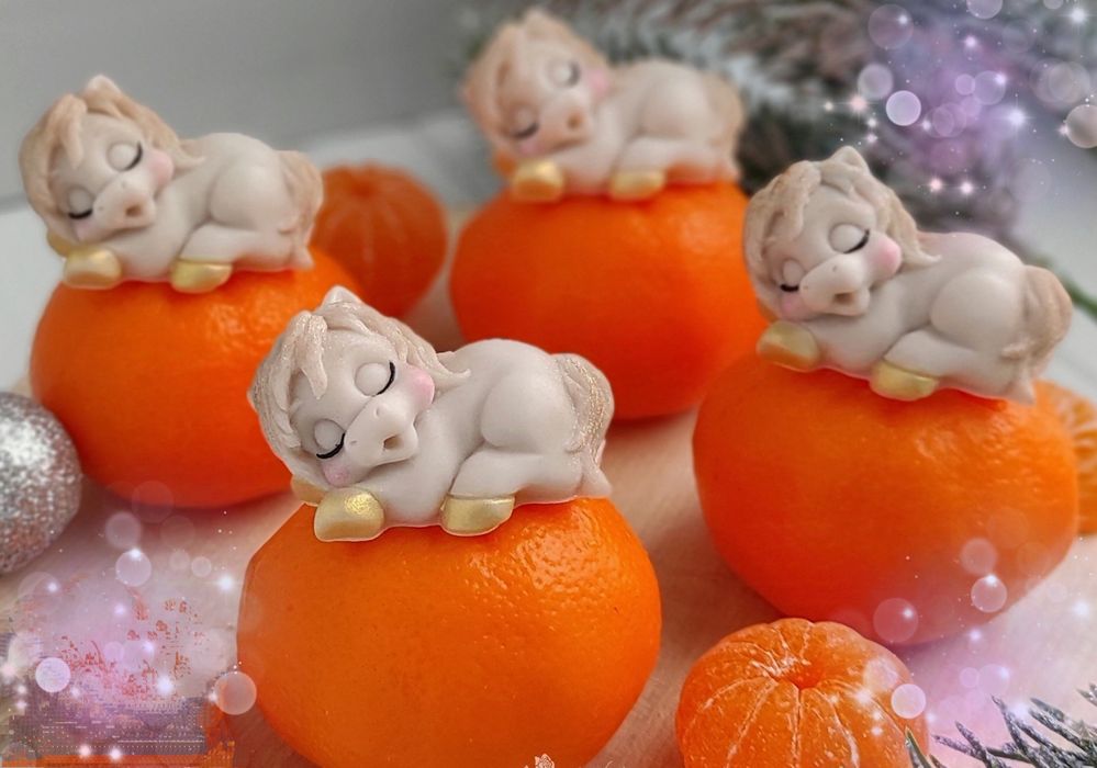 Новоднее подарочное мыльце