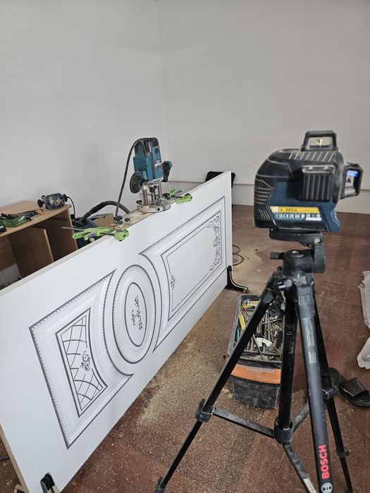 Устанопка двер . Есік орнату