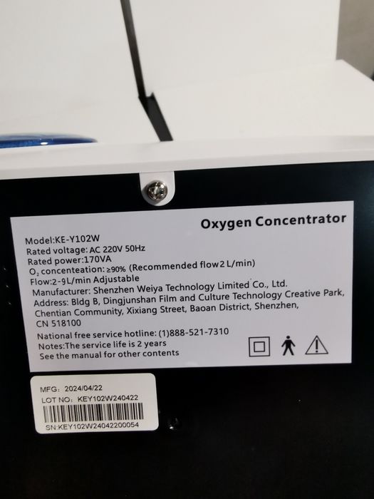 Oxigenerator KE-Y102W